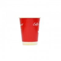 12oz double wall paper cups with logo for coffee and tea take away paper cup